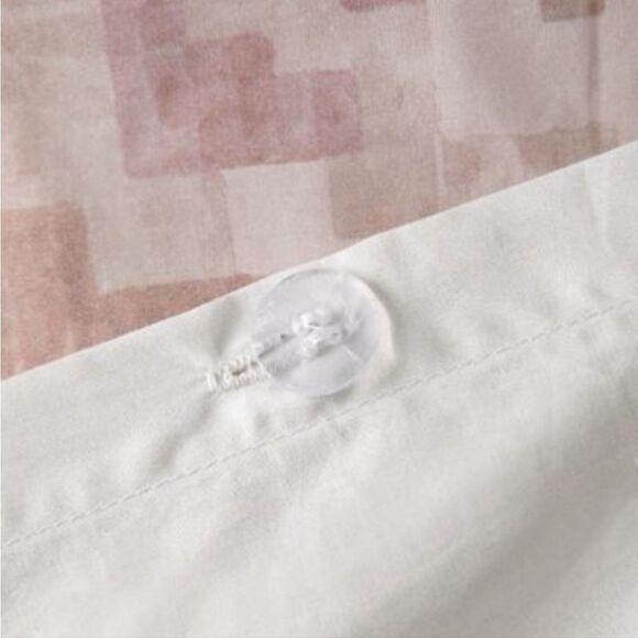 New NWT Rose Breezy Cotton Percale Duvet Cover queen/full size 86x86 - Picture 3 of 7